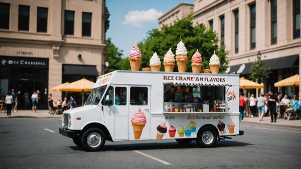 Food truck glace : des saveurs artisanales à ne pas manquer